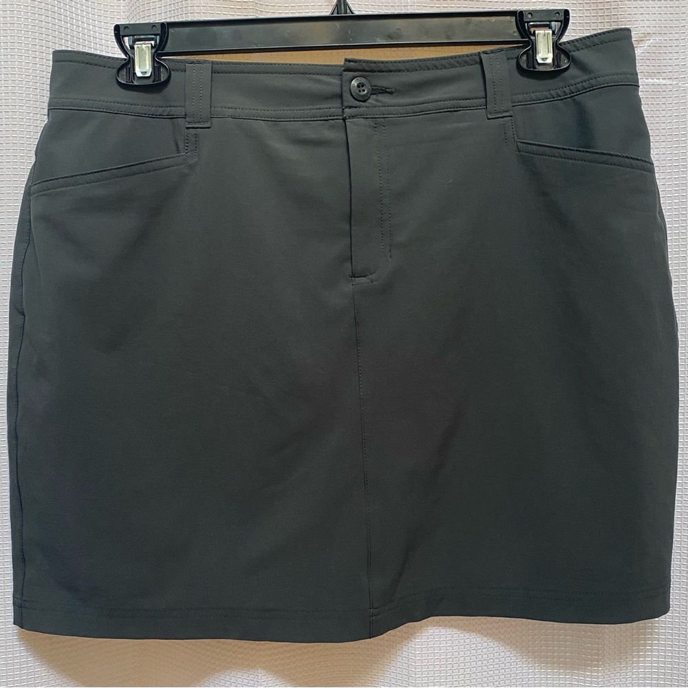 Ladies EDDIE BAUER Adventurer 2.0 Skort Gray Size 12